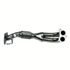 Stainless Steel Exhaust Header for Combo 1998-2002 Honda Accord F23 DX LX EX L4 2.3L LS4 Header & Downpipe 